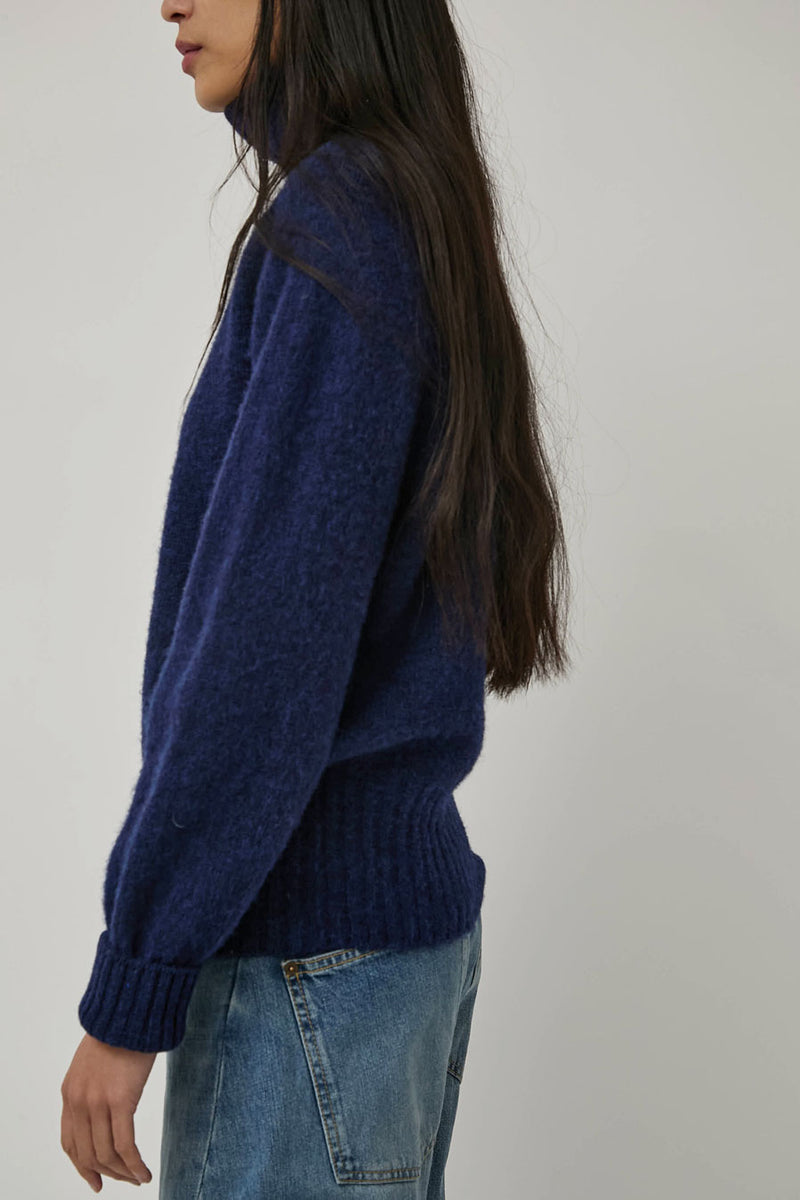 HOWLIN' Tango in Japan Turtleneck in Magic Blue