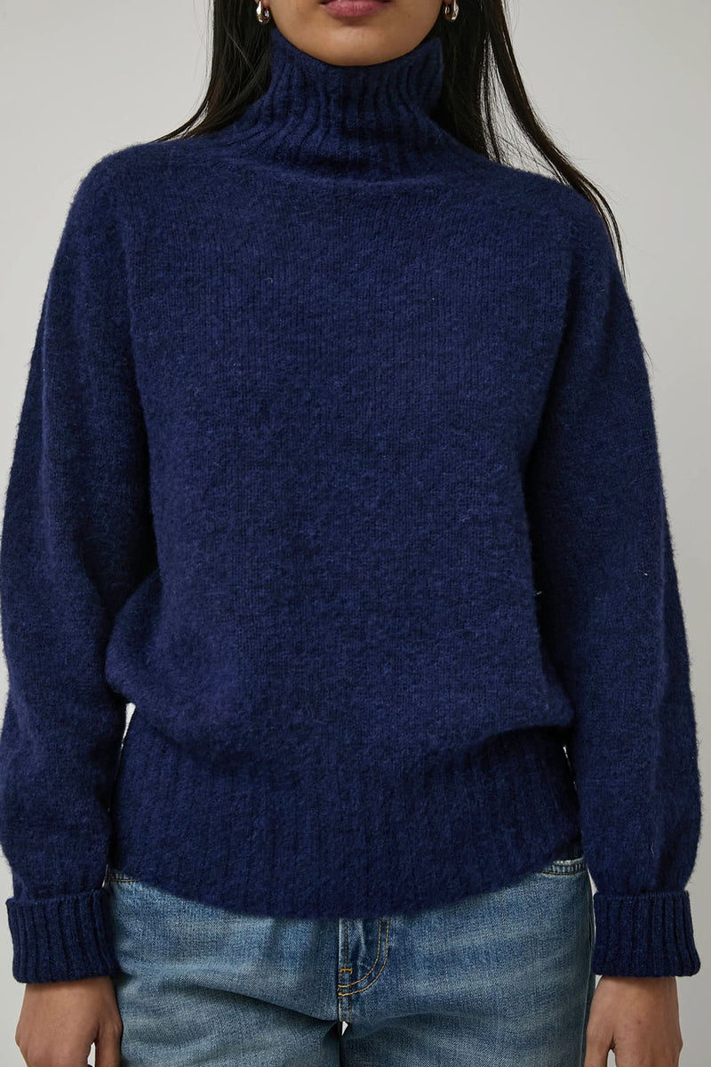 HOWLIN' Tango in Japan Turtleneck in Magic Blue
