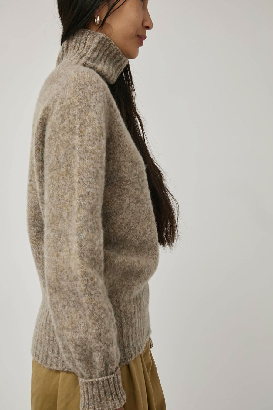 HOWLIN' Tango in Japan Turtleneck in Mixed Shrooms