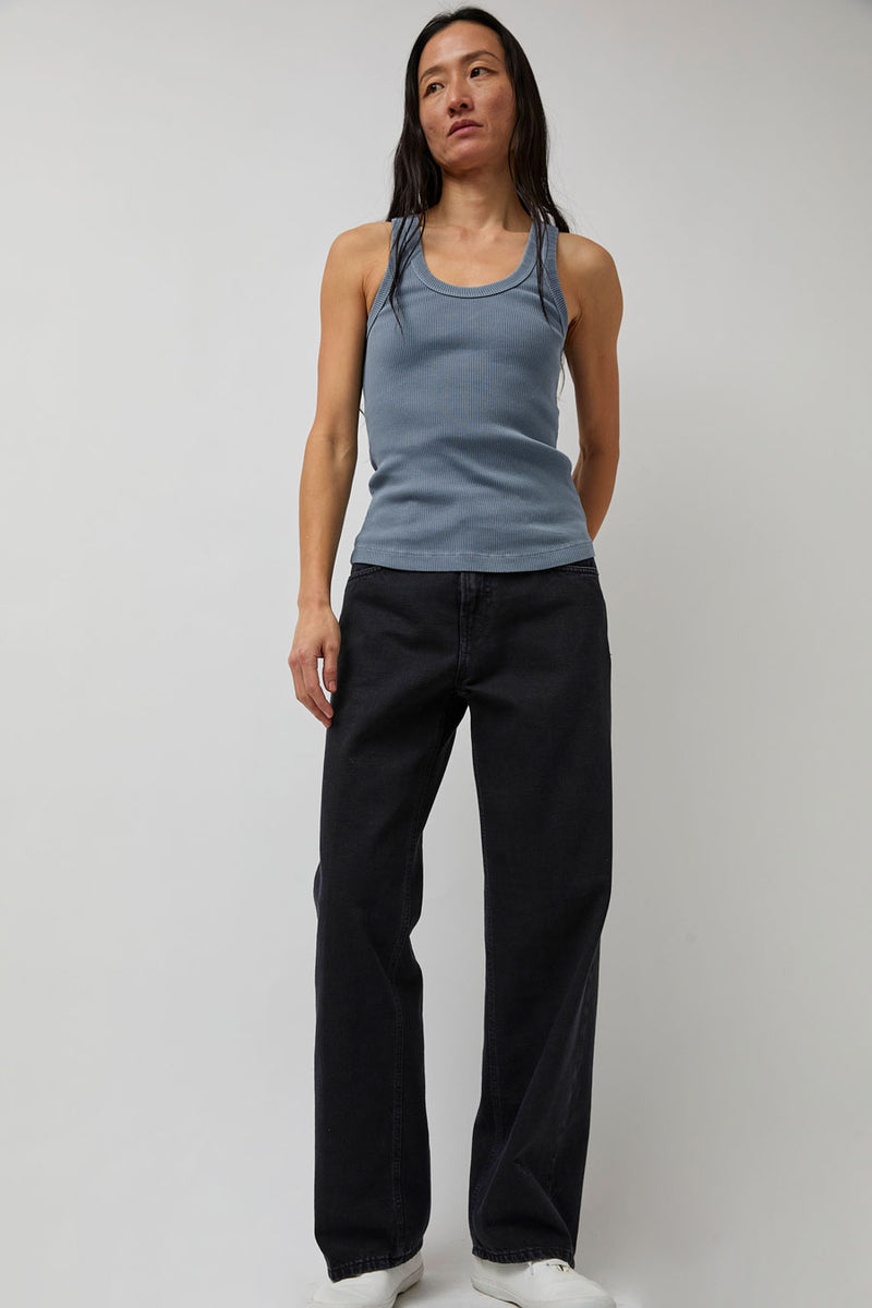 Haikure Gem Tank in Indigo