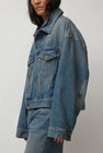 Haikure Spencer Jacket in Oil Blue