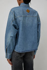 Haikure Wanda Denim Jacket in Mediterranean Blue