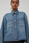 Haikure Wanda Denim Jacket in Mediterranean Blue