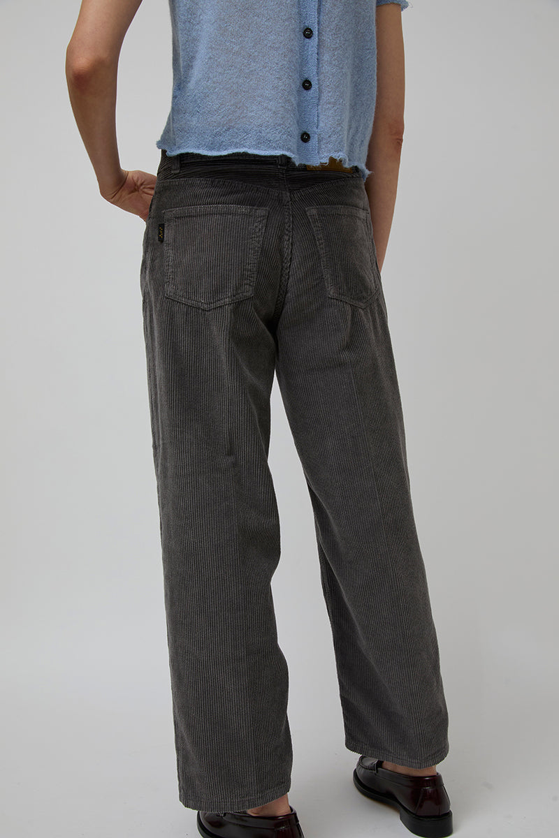 Haikure Betty Velvet Jean in Lead Grey