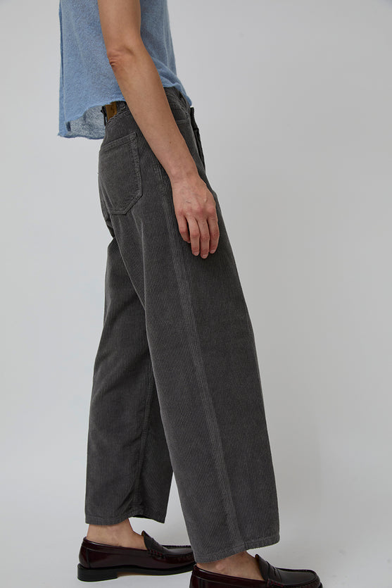 Haikure Betty Velvet Jean in Lead Grey