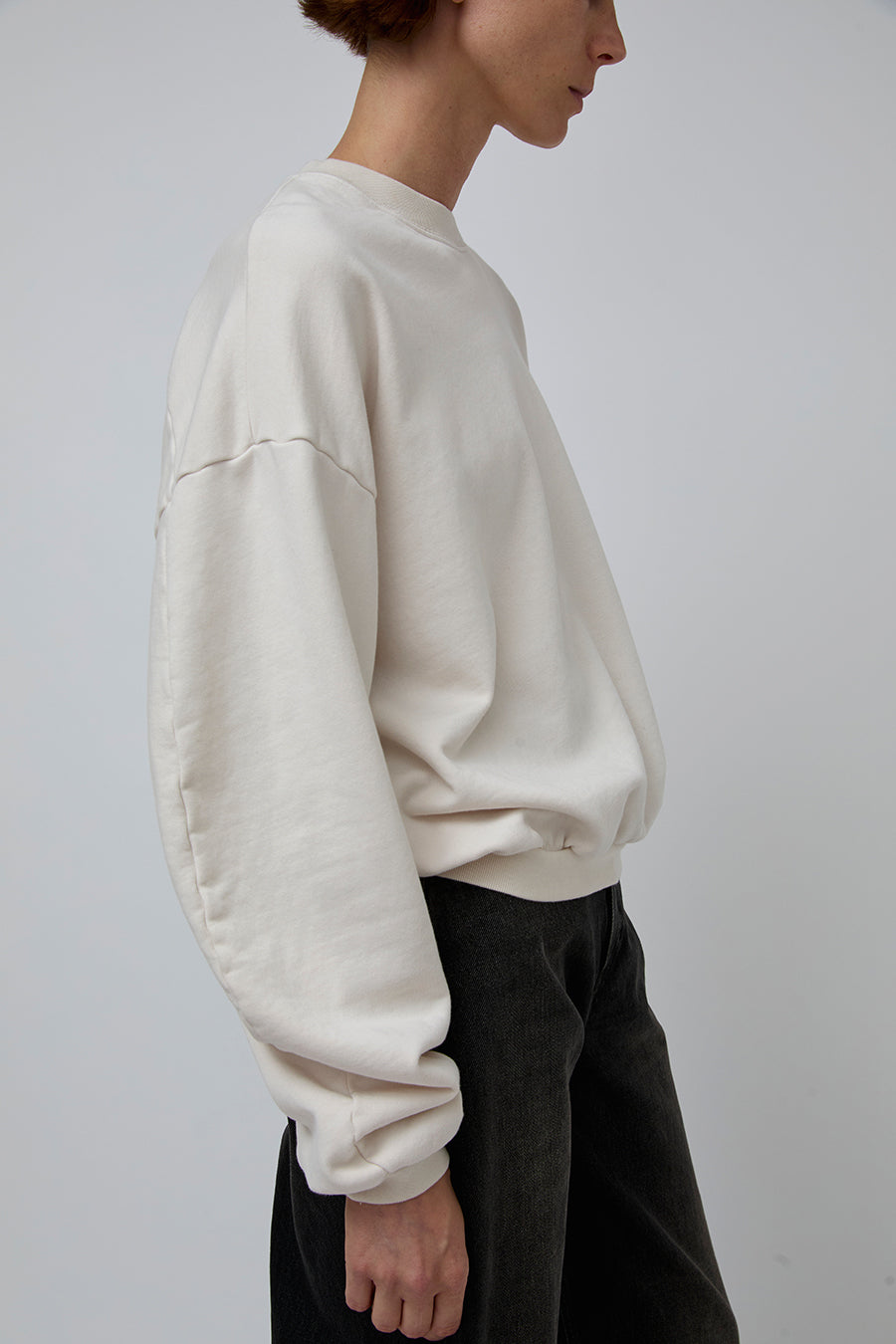 Haikure Dinha Sweatshirt in Ecru