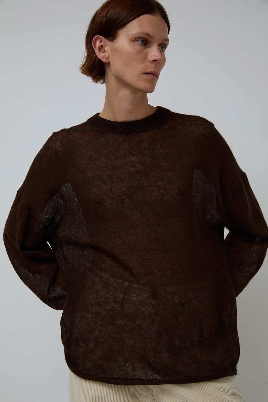 Haikure Marwa Sweater in Ebony