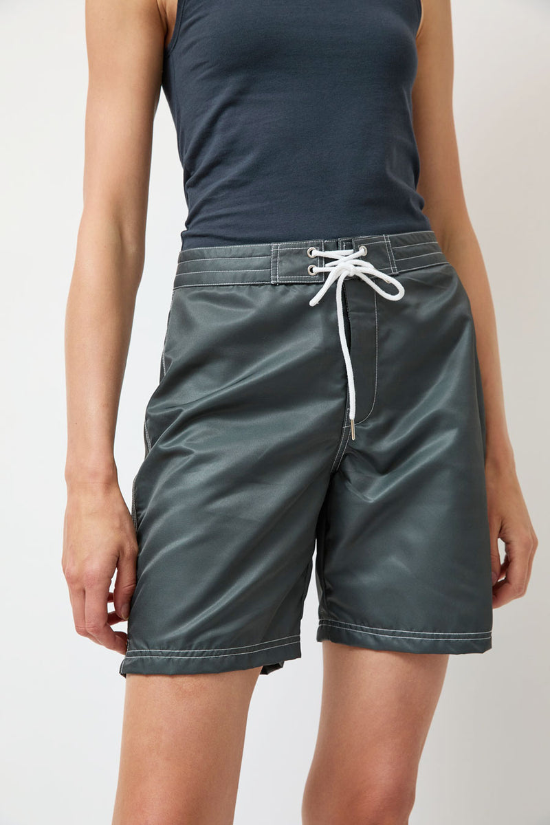 Hakea Long Board Shorts in Gunmetal
