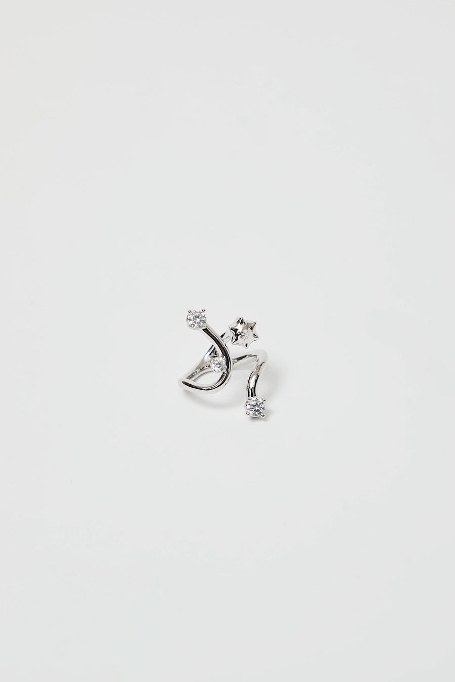 Hannah Jewett x Bratz Ring in Rhodium Plated Brass