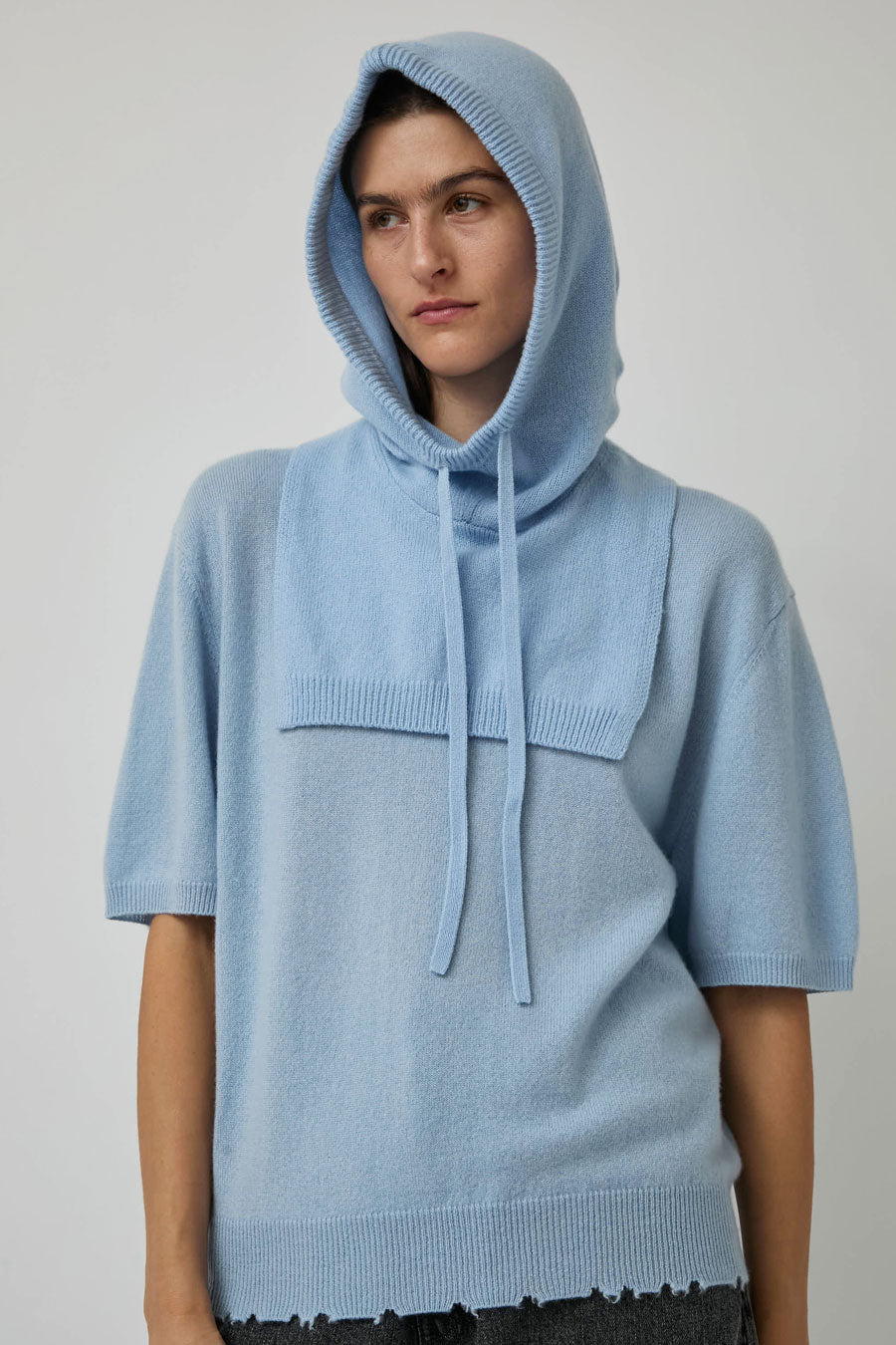 Hannayoo Works Dante Hoody Dickie in Centaurea