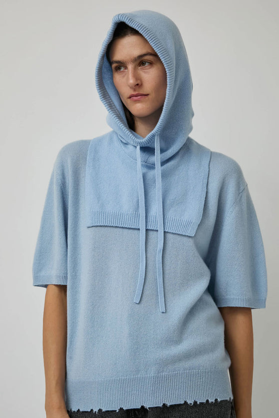 Hannayoo Works Dante Hoody Dickie in Centaurea