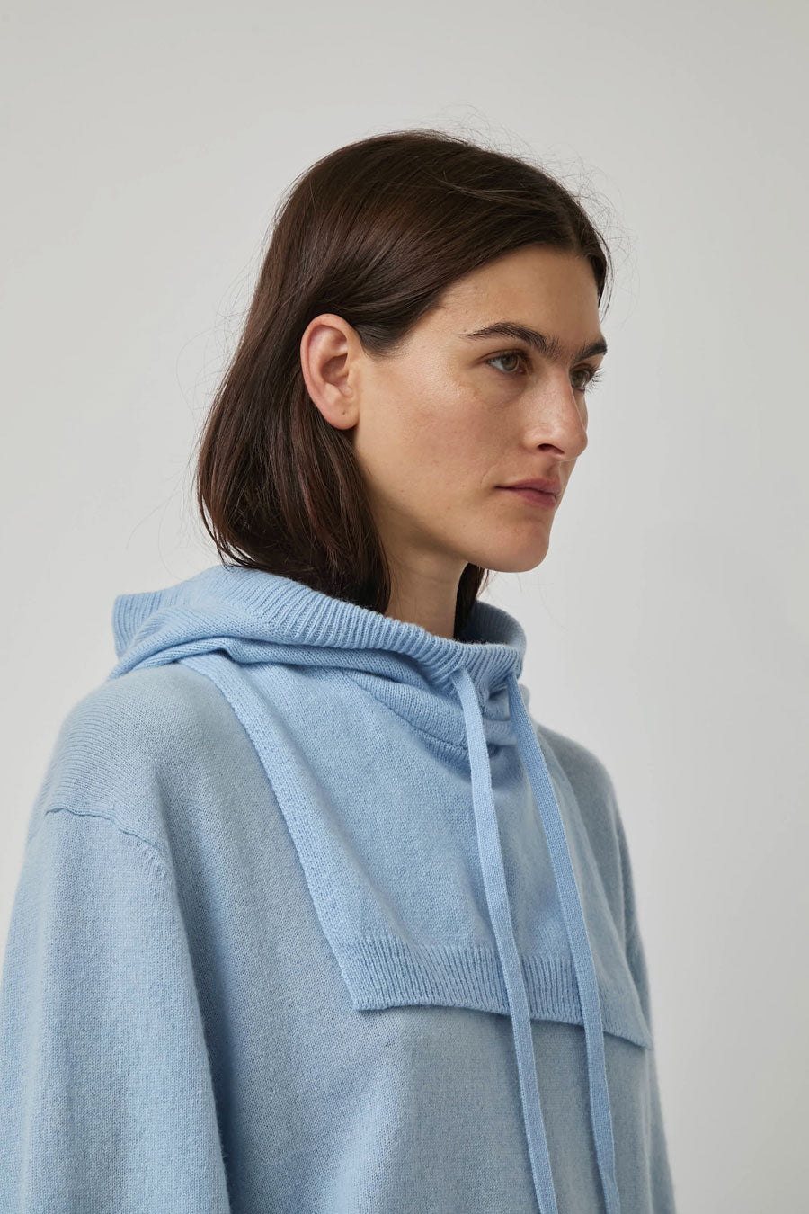 Hannayoo Works Dante Hoody Dickie in Centaurea