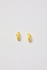 Hannayoo Works Mini Moons Earrings in Butter Yellow