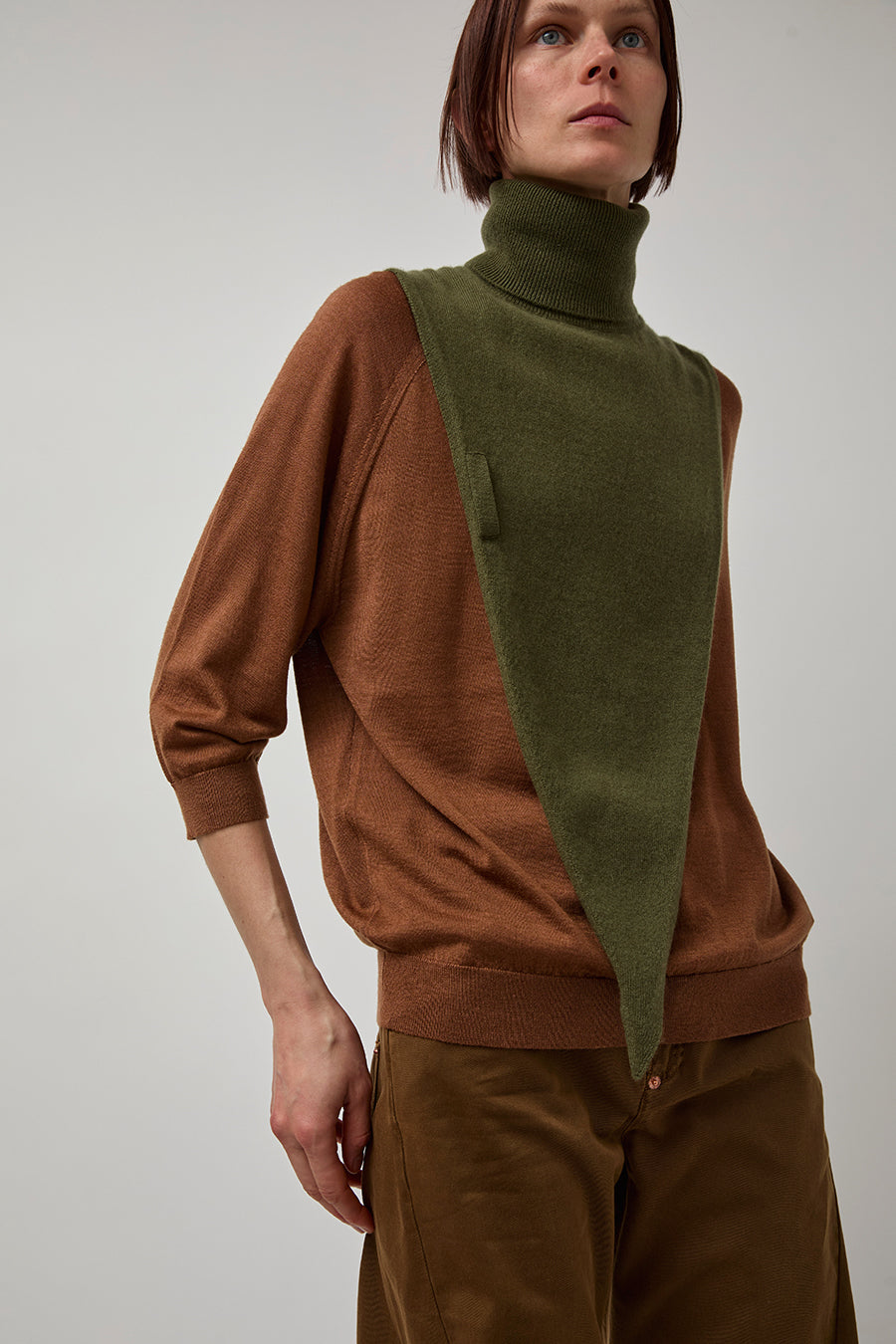 Hannayoo Works Dia T Bandana in Bay Leaf