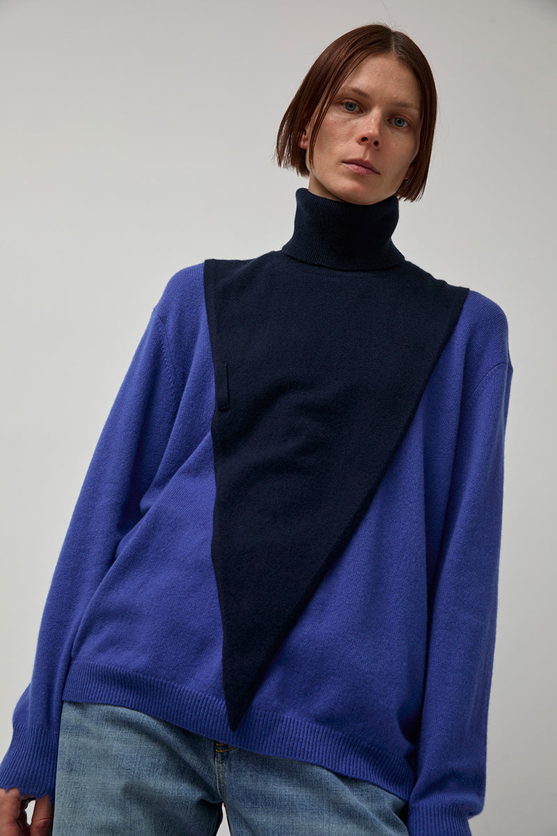 Hannayoo Works Dia T Bandana in Navy