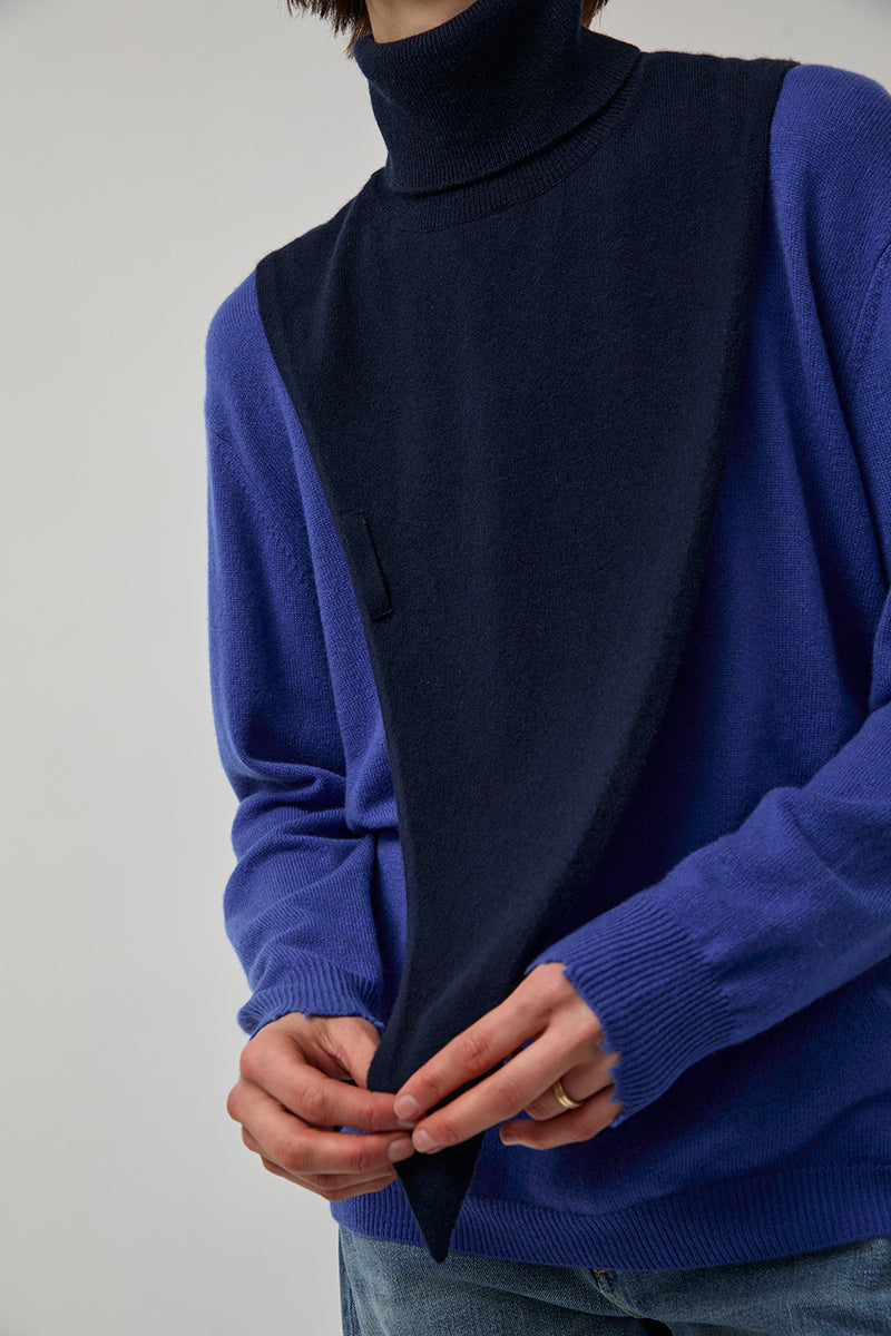 Hannayoo Works Dia T Bandana in Navy