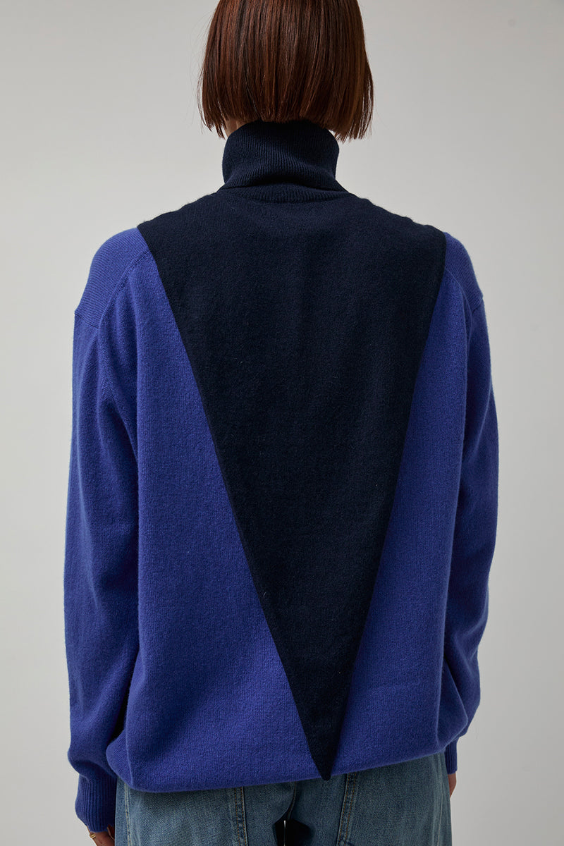 Hannayoo Works Dia T Bandana in Navy