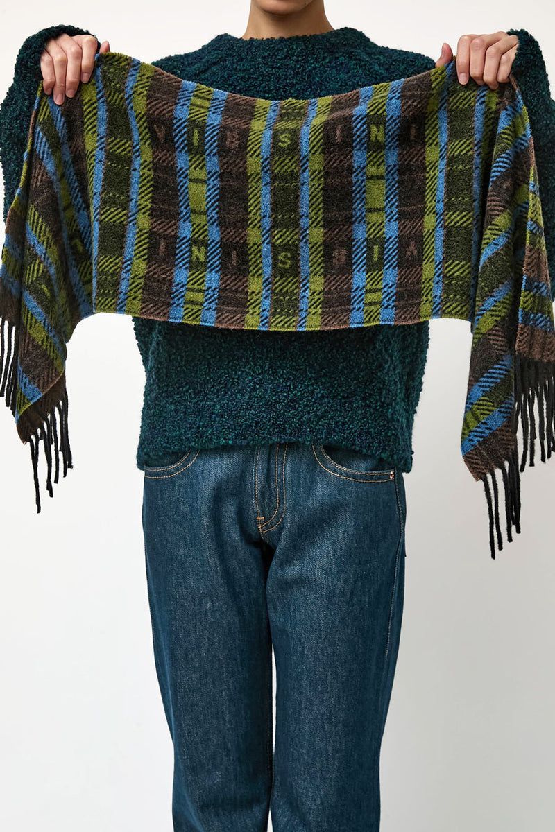 Henrik Vibskov Alpini Scarf in Blue