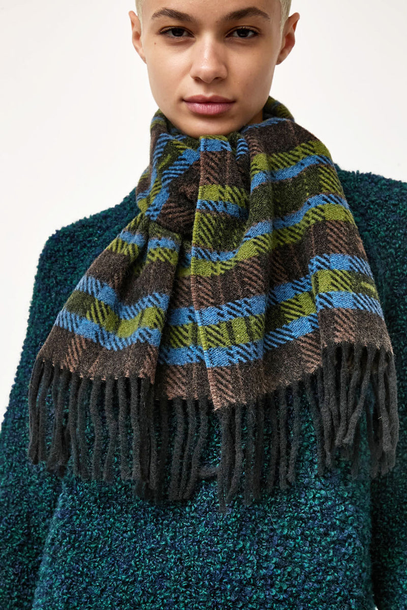 Henrik Vibskov Alpini Scarf in Blue