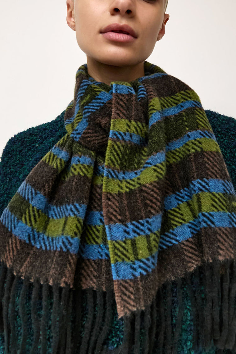 Henrik Vibskov Alpini Scarf in Blue