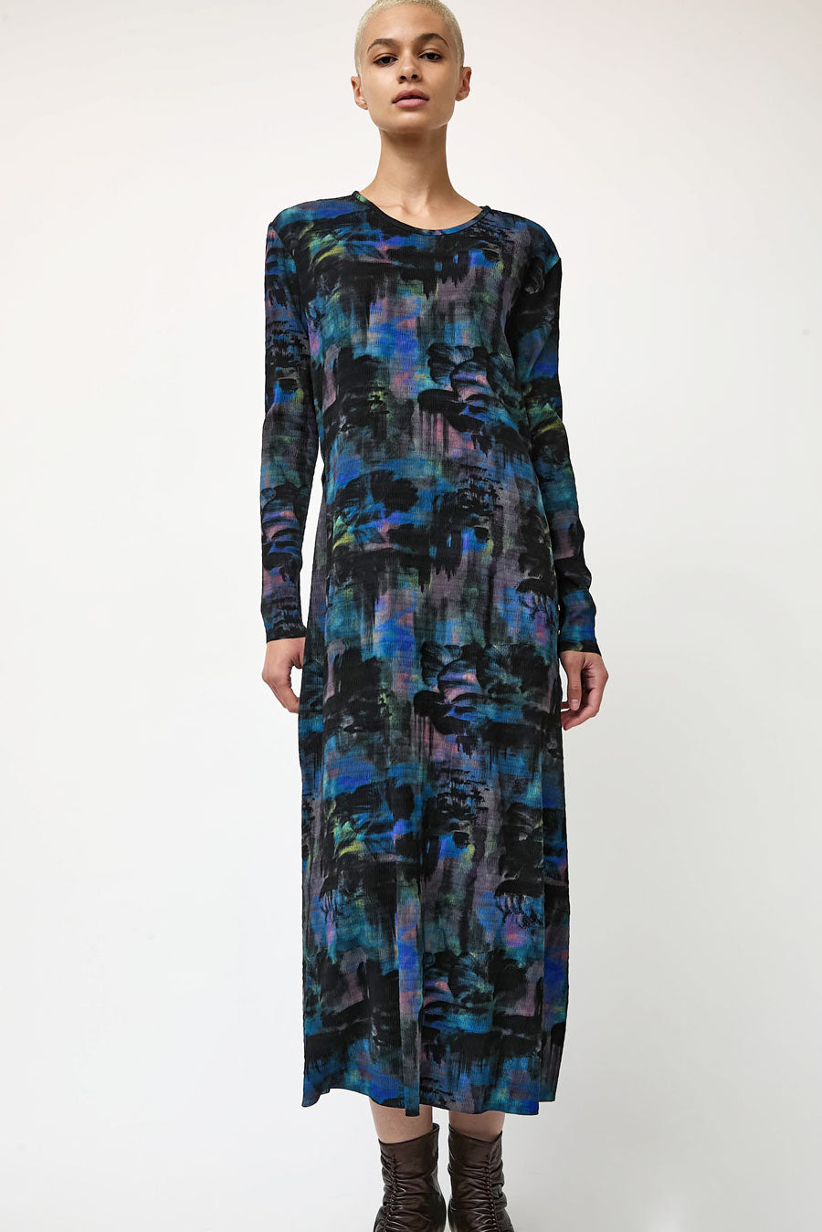 Henrik Vibskov Carry O Dress in Mushroom Tapestry