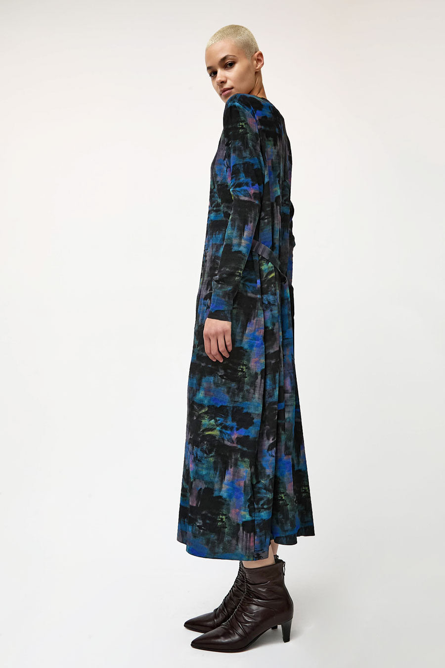 Henrik Vibskov Carry O Dress in Mushroom Tapestry