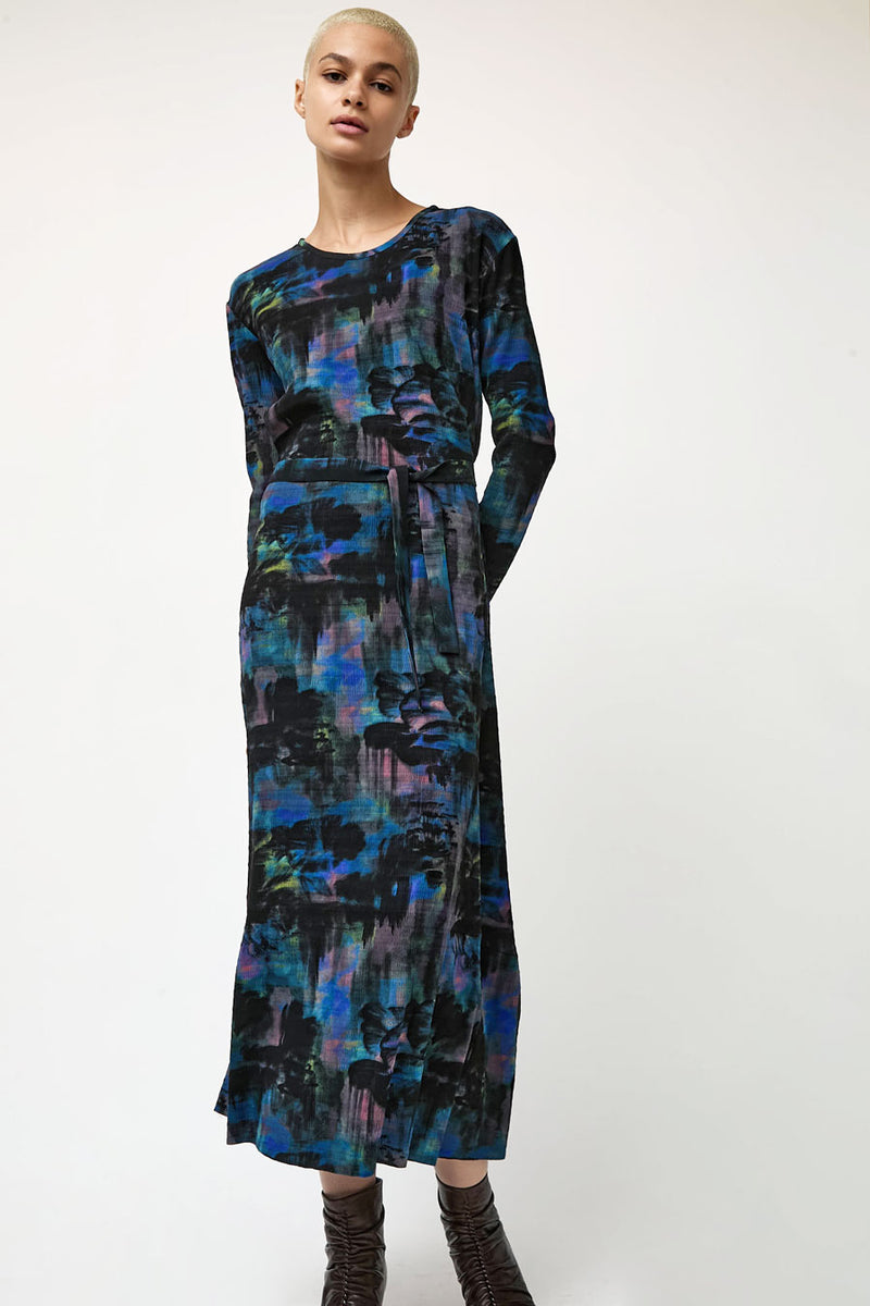 Henrik Vibskov Carry O Dress in Mushroom Tapestry