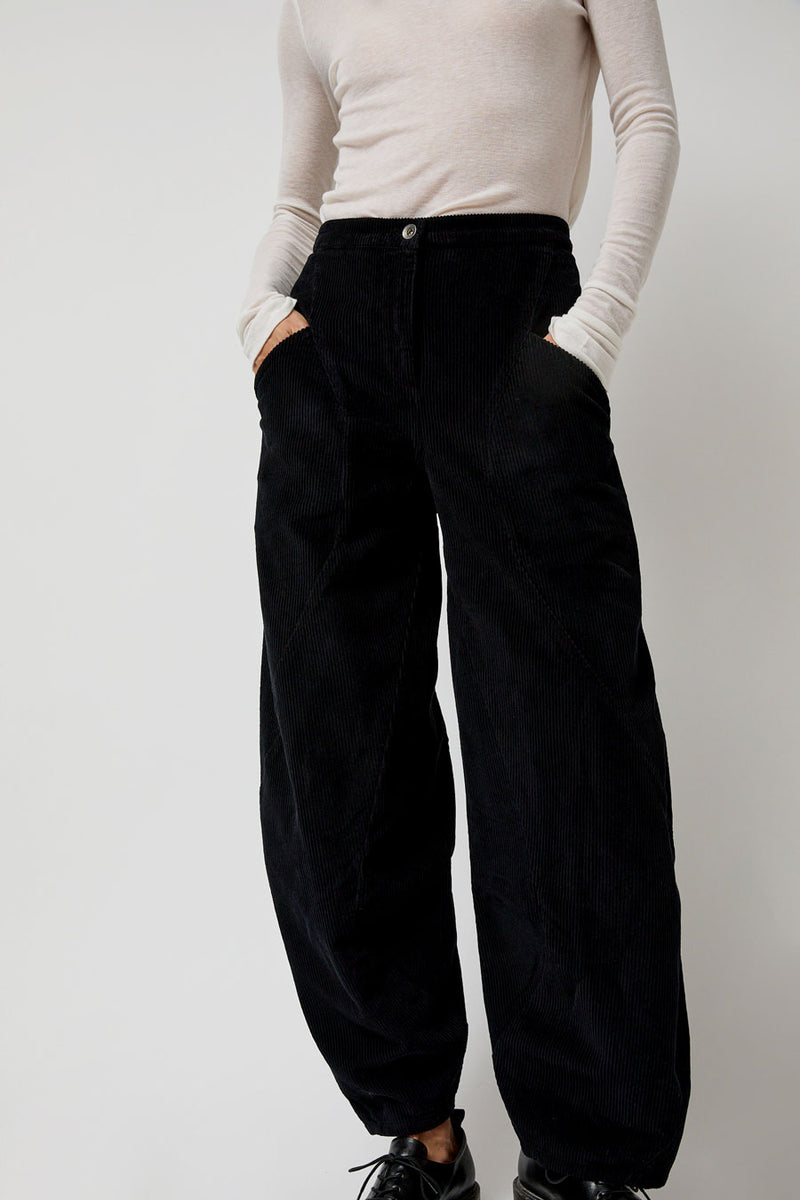 Henrik Vibskov Digi Corduroy Pants in Black