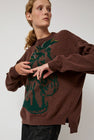 Henrik Vibskov Horse Head Knit Jumper in Brown Horse Head