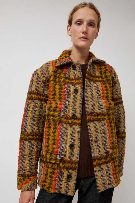 Henrik Vibskov Lamington Jacket in Multicolored Check