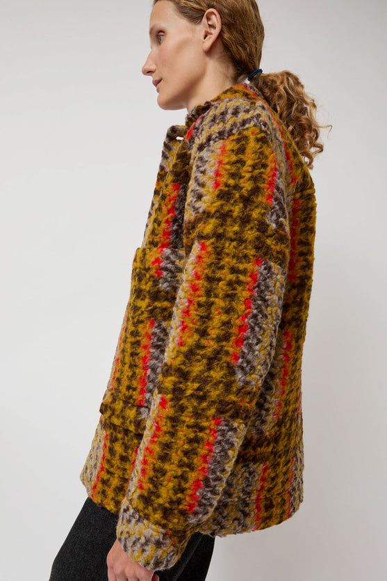 Henrik Vibskov Lamington Jacket in Multicolored Check