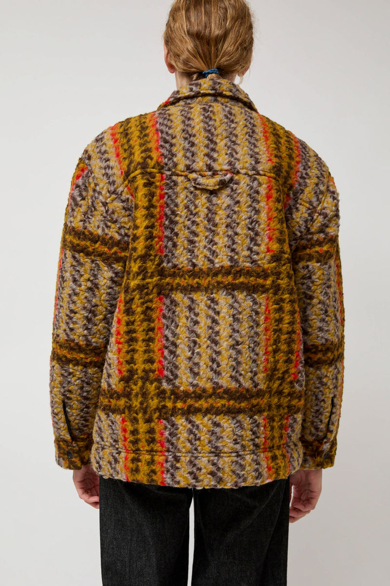 Henrik Vibskov Lamington Jacket in Multicolored Check