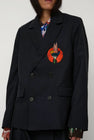 Henrik Vibskov Motif Blazer in Tropical Navy
