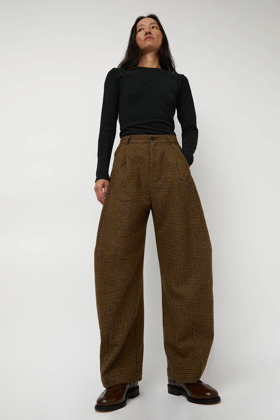 Henrik Vibskov One Pants in Pied De Poule