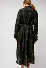 Henrik Vibskov Pull Silk Dress in Dark Bouquet