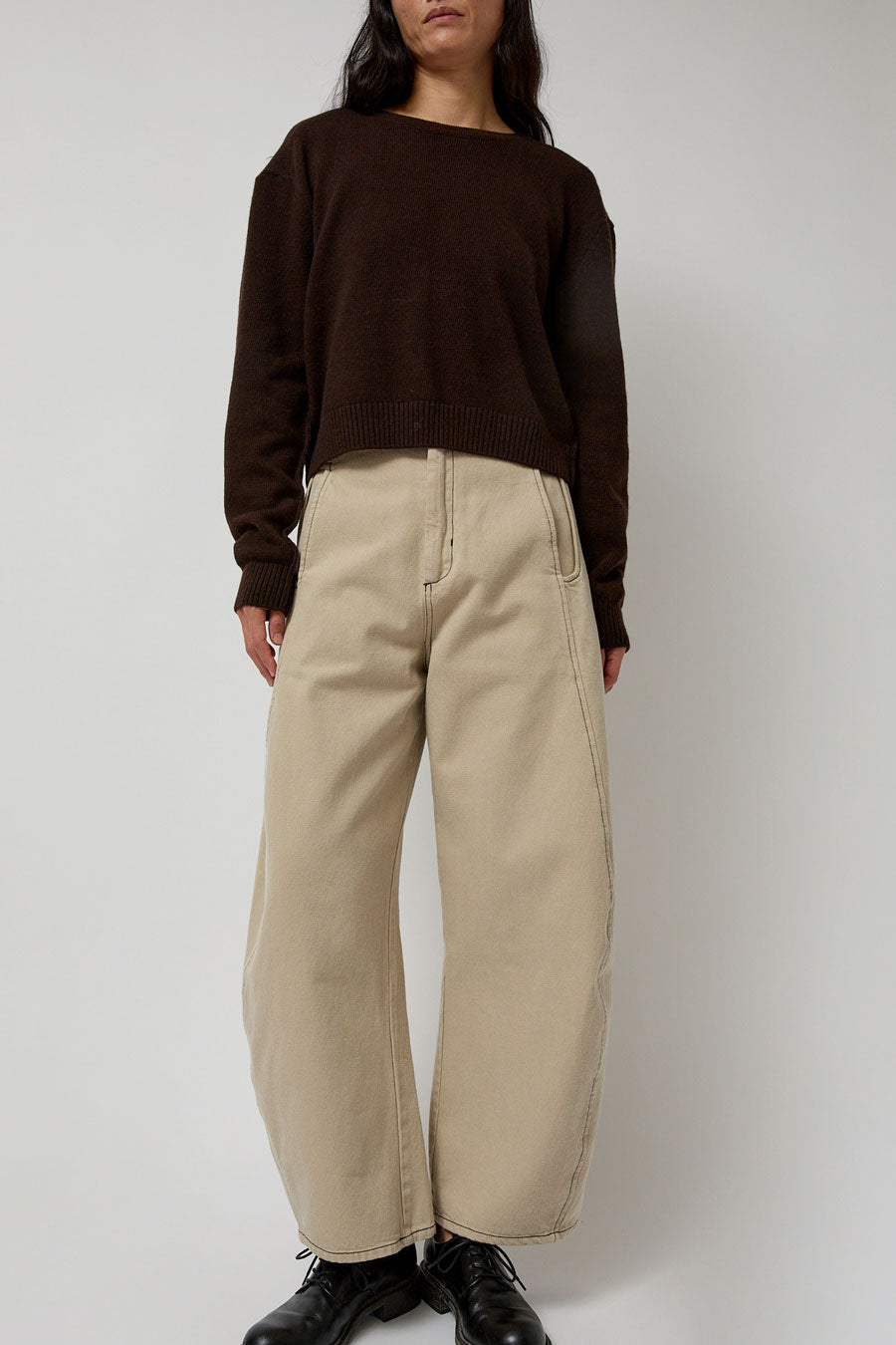 Henrik Vibskov Shade Denim Pants in Tan