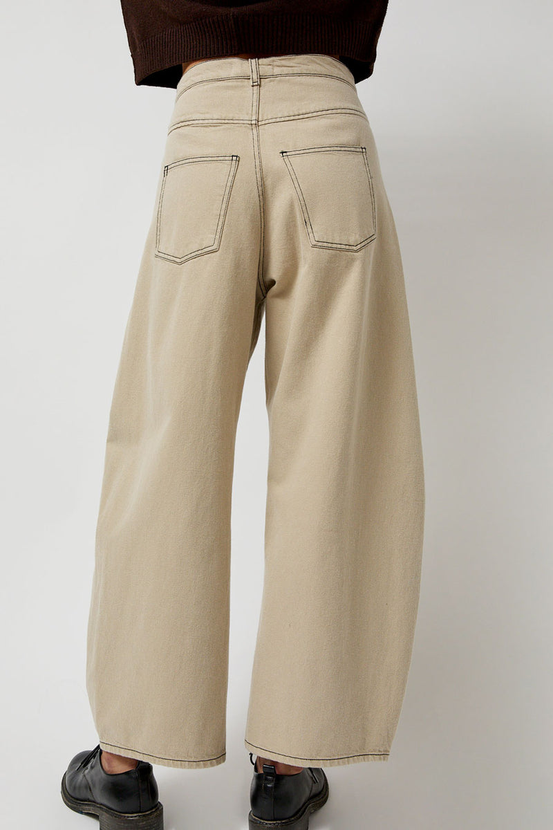 Henrik Vibskov Shade Denim Pants in Tan