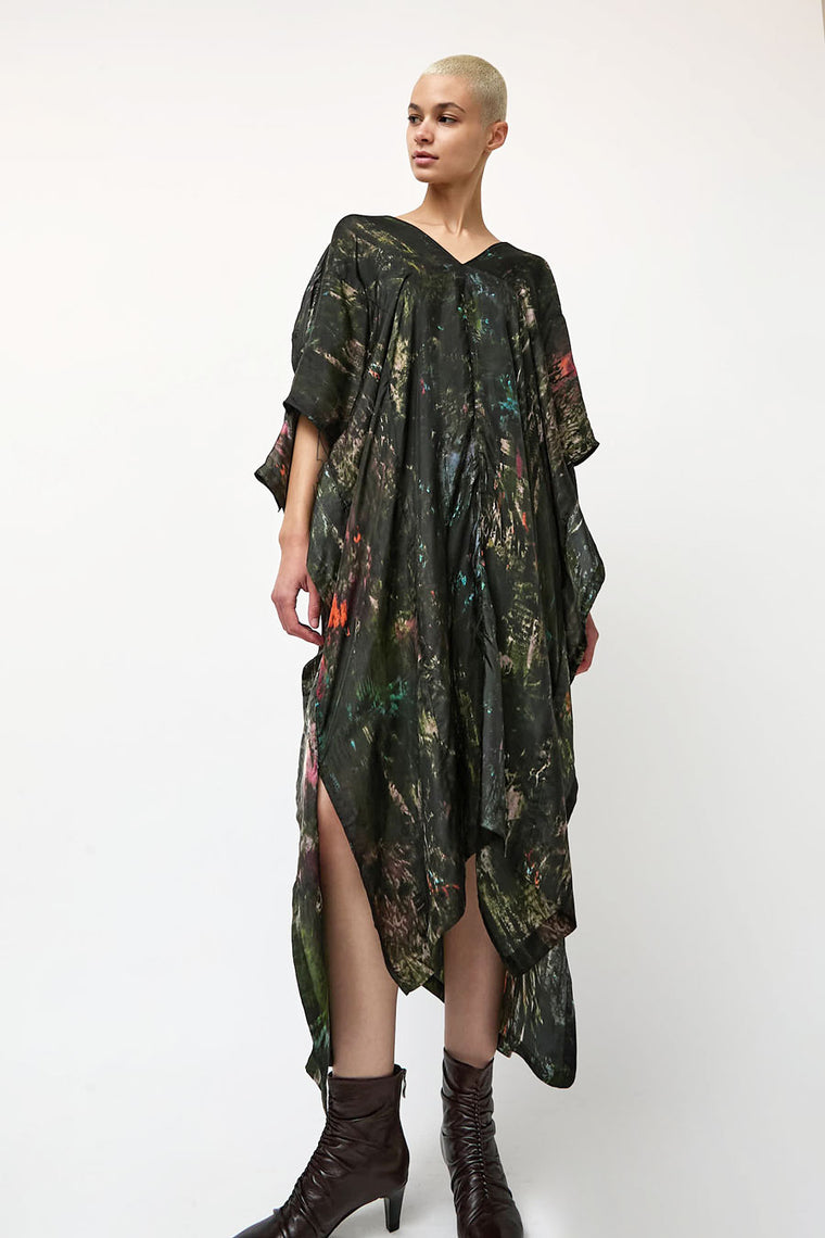 Henrik Vibskov Uncut Kaftan in Swamp Reflections
