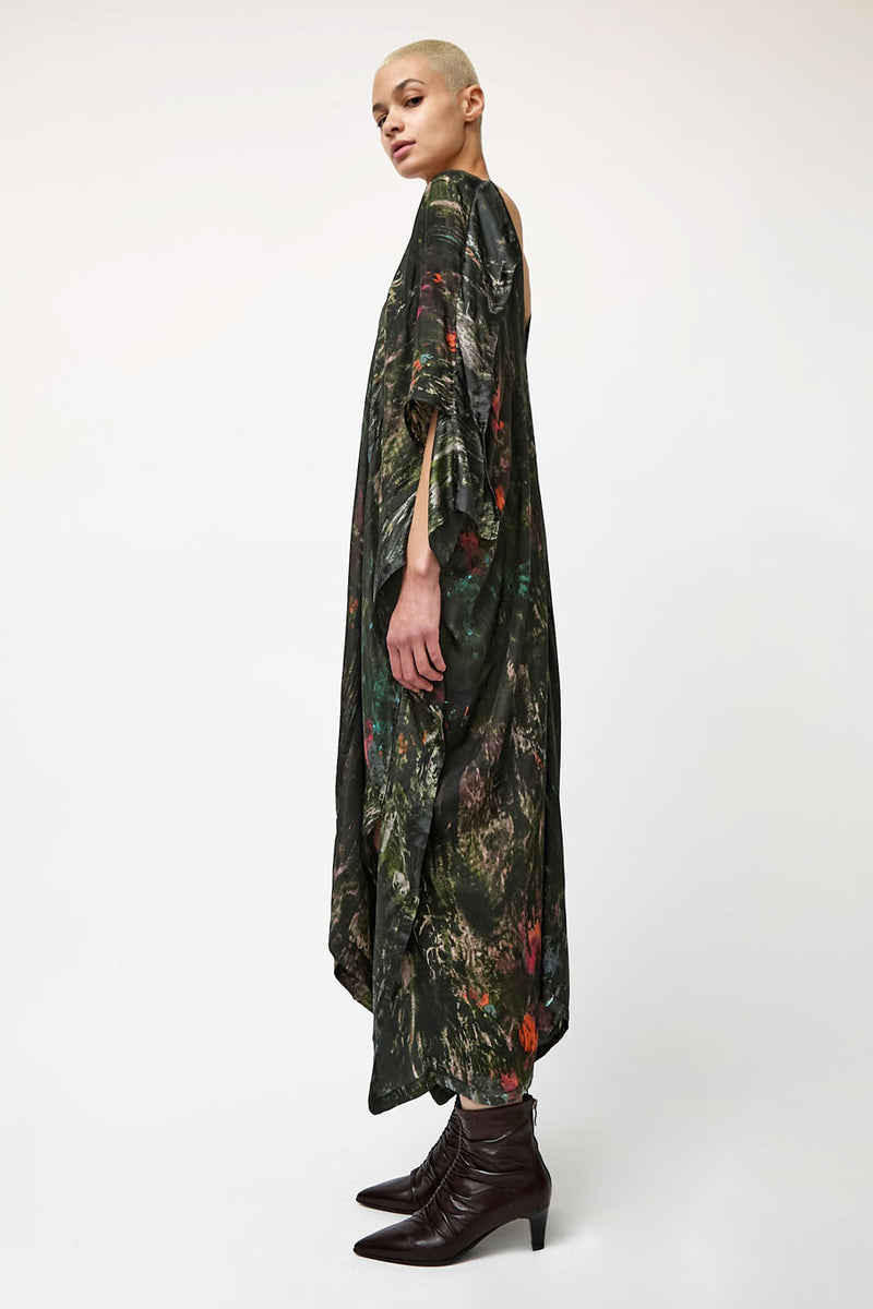 Henrik Vibskov Uncut Kaftan in Swamp Reflections