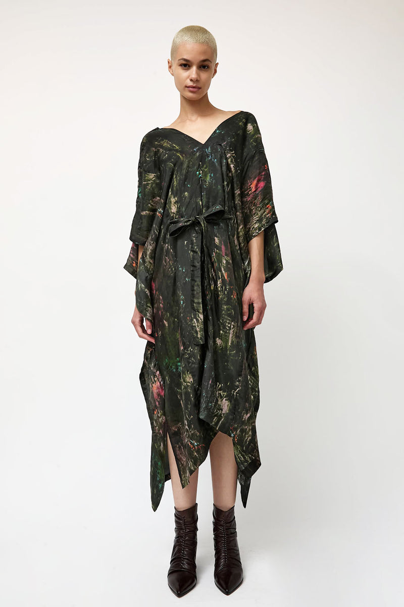Henrik Vibskov Uncut Kaftan in Swamp Reflections
