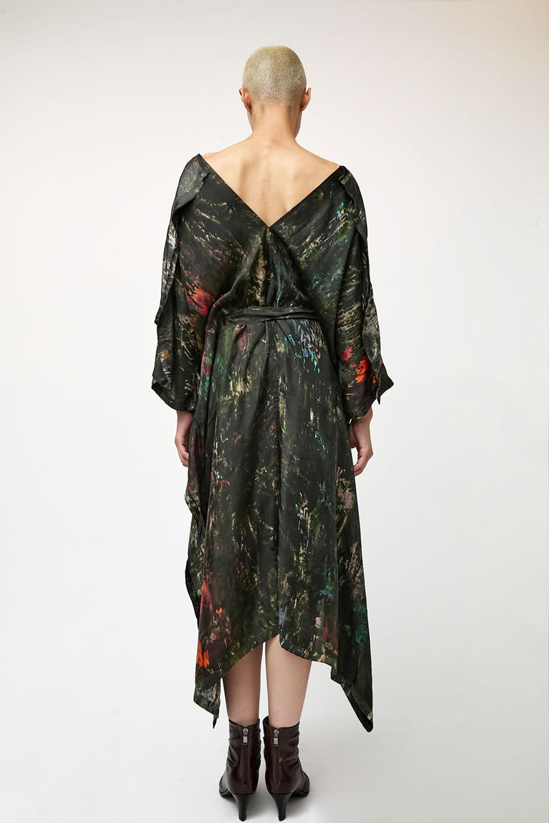 Henrik Vibskov Uncut Kaftan in Swamp Reflections