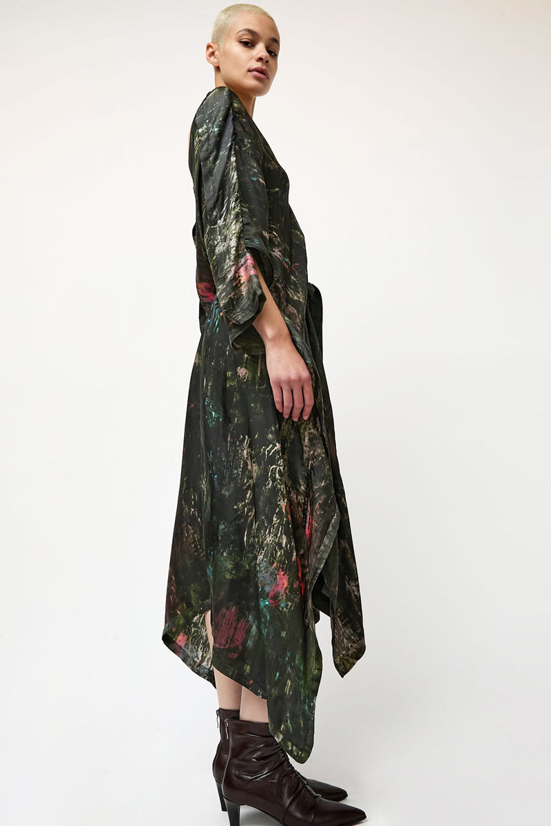 Henrik Vibskov Uncut Kaftan in Swamp Reflections