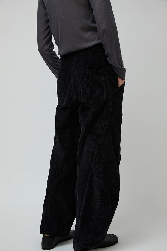 Henrik Vibskov Digi Corduroy Pants in Black