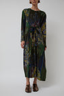 Henrik Vibskov O Dress in Graphic Slopes Dark