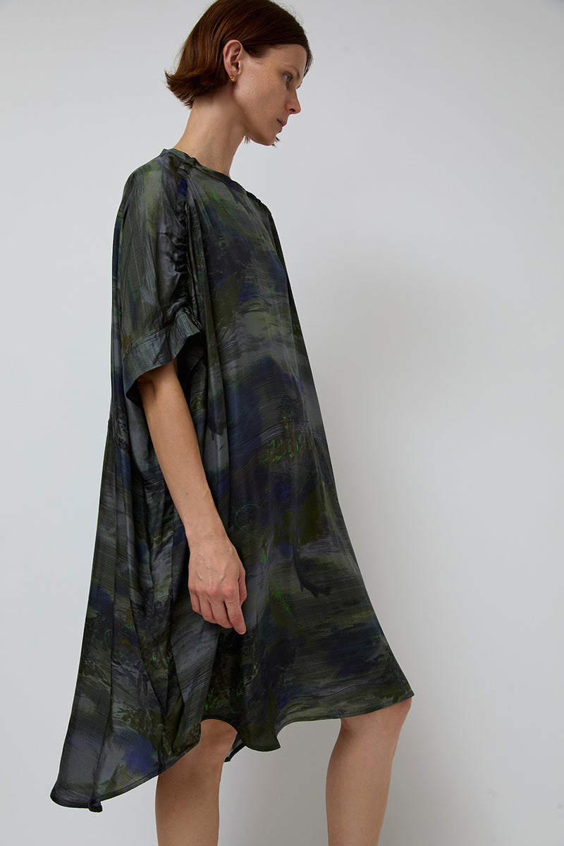 Henrik Vibskov Renew Dress in Fishes Light