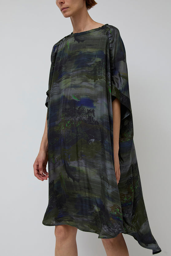 Henrik Vibskov Renew Dress in Fishes Light