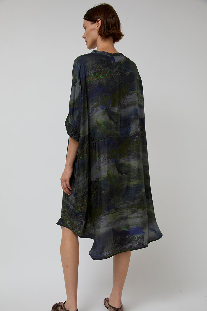 Henrik Vibskov Renew Dress in Fishes Light