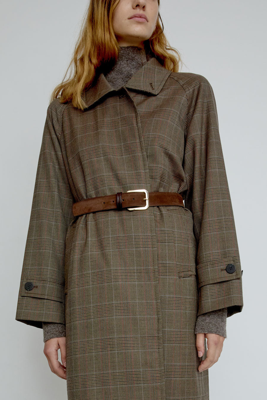 Herbert Frere Soeur La Creek Nabuk Belt in Castano and Choco