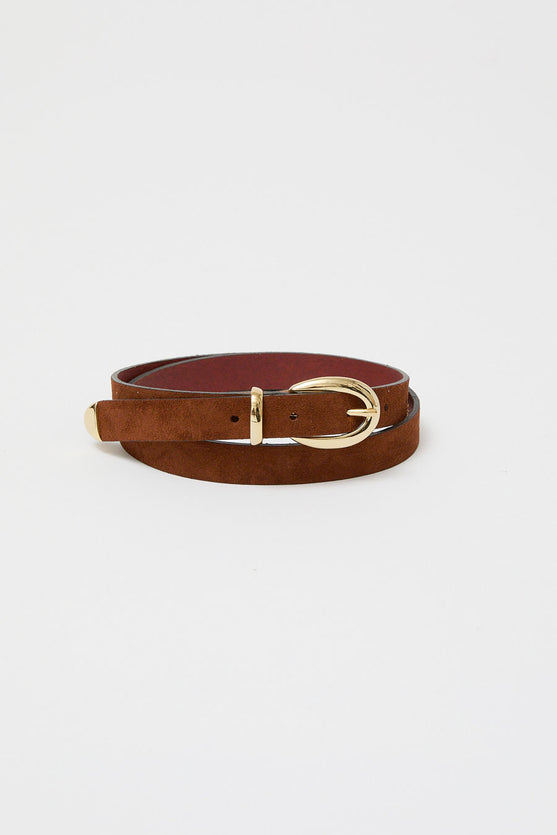 Herbert Frere Soeur La Freida Belt in Choco Camp