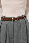 Herbert Frere Soeur La Freida Belt in Choco Camp